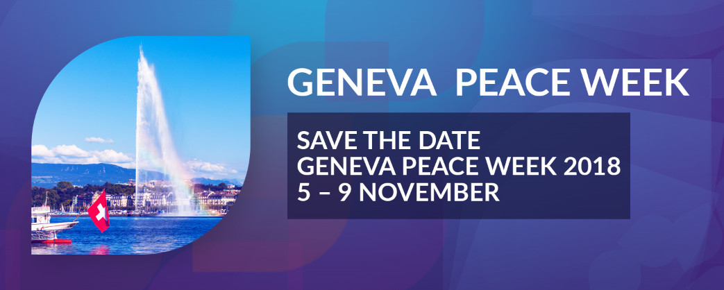 Geneva Peace Week 2018