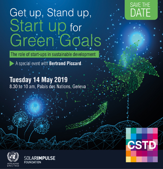 Get up, Stand up, Start-up for Green Goals – Special session with Bertrand Piccard